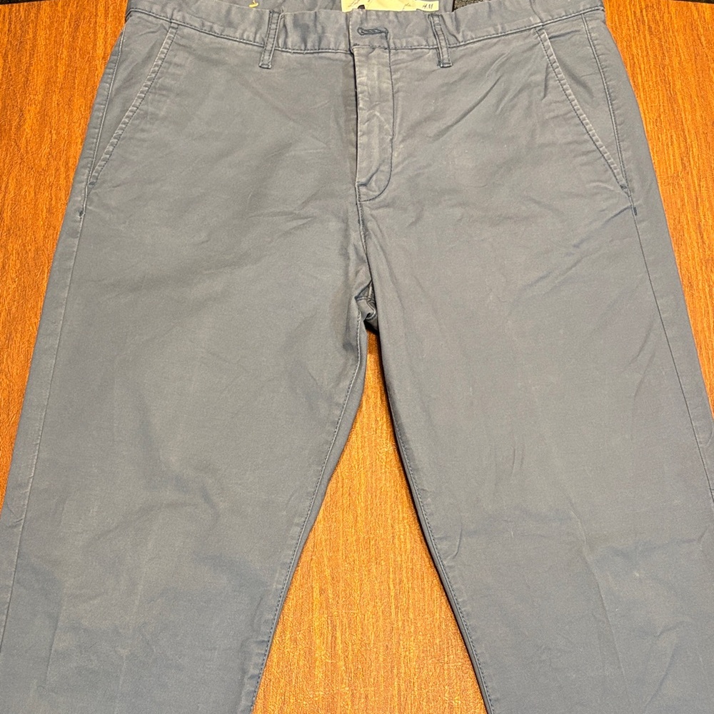 H&M Men's Blue Chinos
